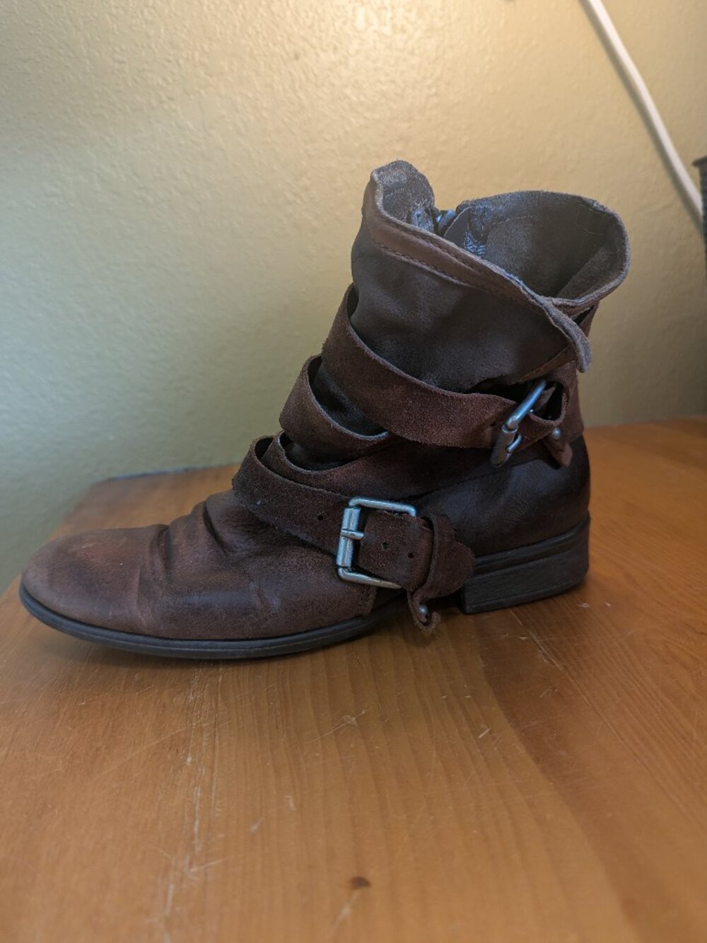 Miz Mooz slouchy boots.